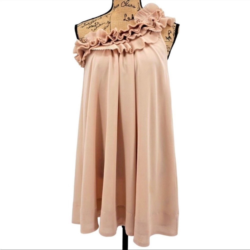 H&M One Shoulder Ruffle Dress - Picture 7 of 7